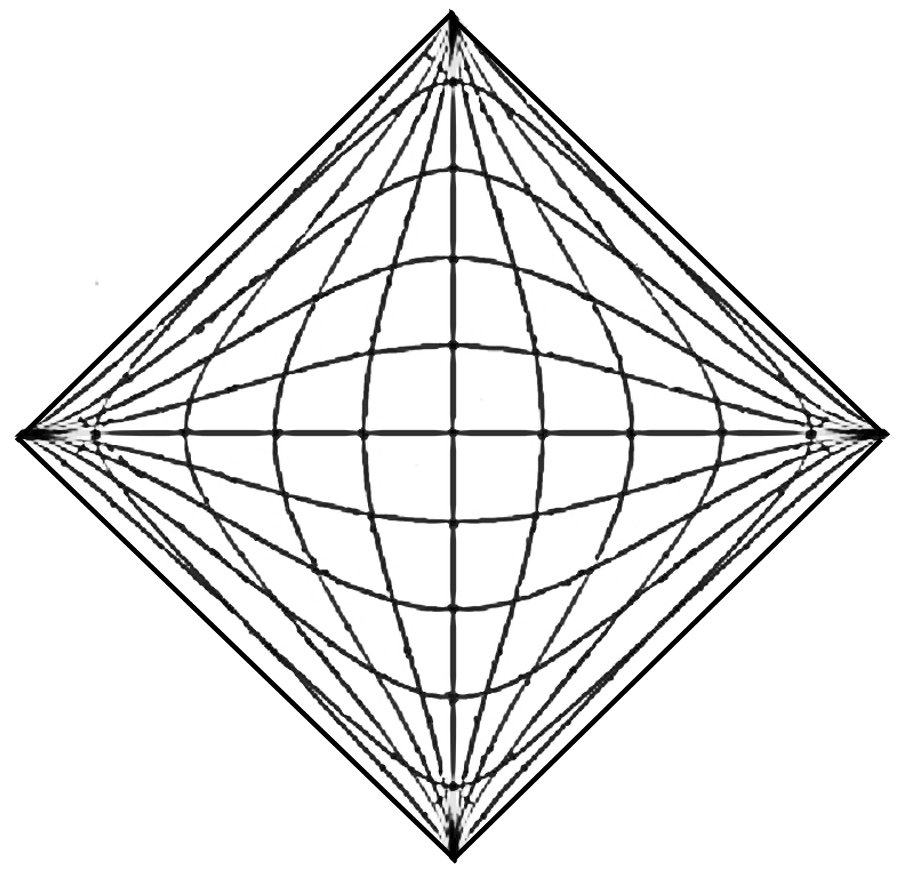 Penrose diagrams are spacetime diagrams designed by Roger Penrose, and ...